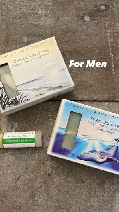 Holiday Hawaiian Soap in Gift Bag with Hawaiian Beeswax Lip Balm // 2 x soap bars and 1 x lip balm - Image 10
