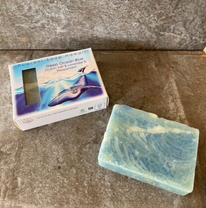 Deep Ocean Blue with Ocean Salt Peppermint & Lavender 4.5oz - Image 9