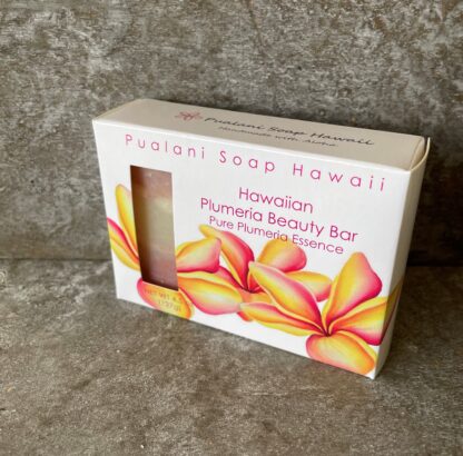 Hawaiian Plumeria Beauty Bar with Pure Plumeria Essence 4.5oz - Image 2