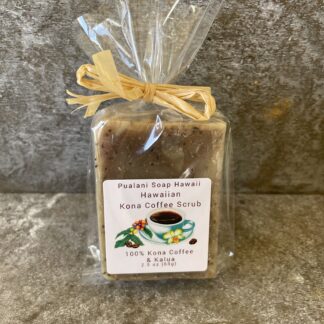 Mini Hawaiian Kona Coffee Scrub Made with 100% Kona Coffee Grounds and Kahlua 2oz