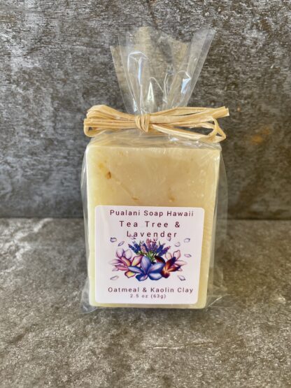 Mini Tea Tree & Lavender Bar with Kaolin Clay & Oatmeal 2oz