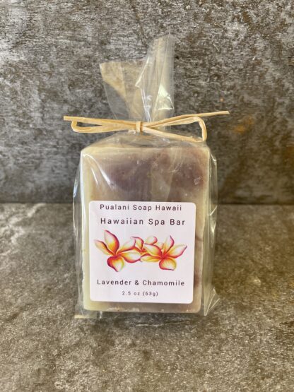 Mini Hawaiian Spa Bar with Lavender & Chamomile 2oz