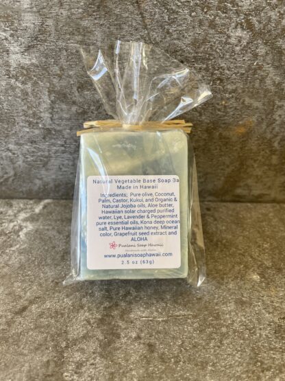 Mini Deep Ocean Blue with Ocean Salt Peppermint & Lavender 2oz - Image 3