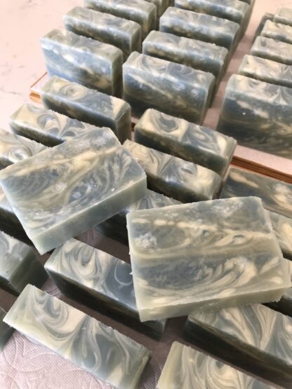 Deep Ocean Blue with Ocean Salt Peppermint & Lavender 4.5oz - Image 6