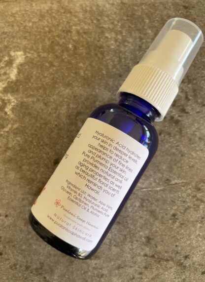 Hyaluronic Acid Facial Serum 1oz  Pure Plumeria Hydrating & Soothing for All Skin Types - Image 6