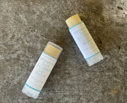 Mineral Sunscreen Lip Balm SPF20 Reef & Ocean Safe Pure Lavender 0.15oz Natural Zinc or Pink Tinted - Image 4
