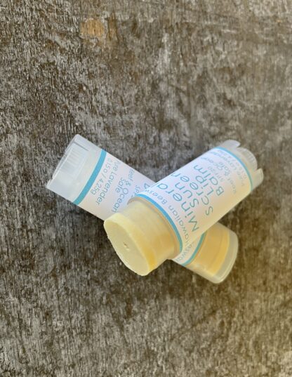 Mineral Sunscreen Lip Balm SPF20 Reef & Ocean Safe Pure Lavender 0.15oz Natural Zinc or Pink Tinted - Image 2