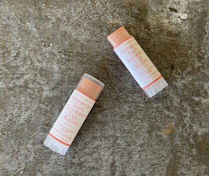 Mineral Sunscreen Lip Balm SPF20 Reef & Ocean Safe Pure Lavender 0.15oz Natural Zinc or Pink Tinted - Image 5