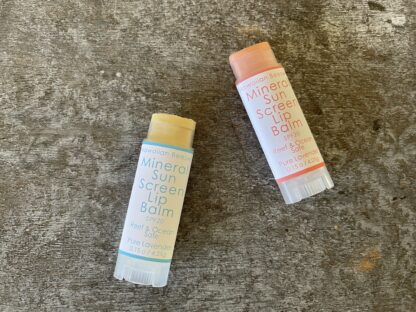 Mineral Sunscreen Lip Balm SPF20 Reef & Ocean Safe Pure Lavender 0.15oz Natural Zinc or Pink Tinted - Image 6