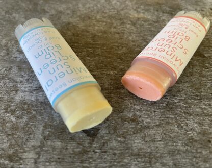 Mineral Sunscreen Lip Balm SPF20 Reef & Ocean Safe Pure Lavender 0.15oz Natural Zinc or Pink Tinted - Image 7