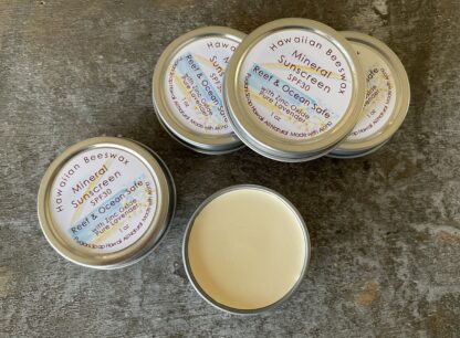 Mineral Sunscreen SPF30//Reef and Ocean Safe 1oz or 2oz // All natural Hawaiian Beeswax & Pure Lavender - Image 6
