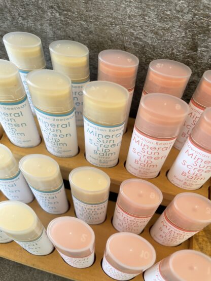 Mineral Sunscreen Lip Balm SPF20 Reef & Ocean Safe Pure Lavender 0.15oz Natural Zinc or Pink Tinted - Image 10