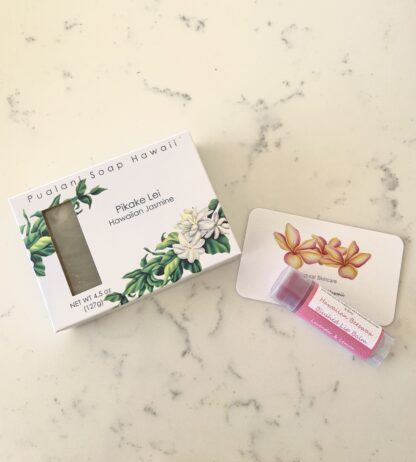 Holiday Hawaiian Soap Gift Pack with Hawaiian Beeswax Lip Balm // 1 x Soap and 1 x Lip Balm Combo - Image 6