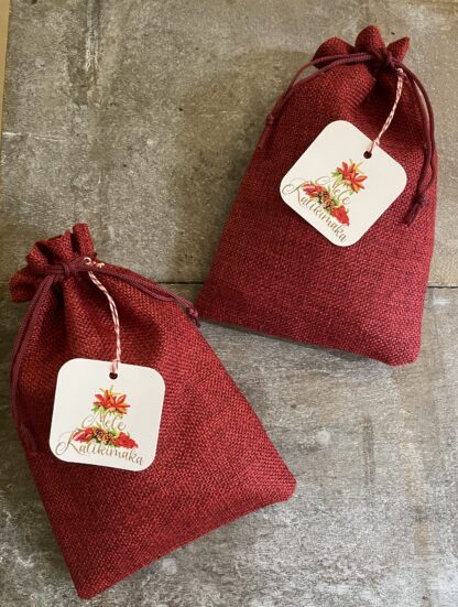 Holiday Hawaiian Soap Gift Pack with Hawaiian Beeswax Lip Balm // 1 x Soap and 1 x Lip Balm Combo